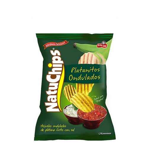 Natuchips Platan Ondulado 145gr X18