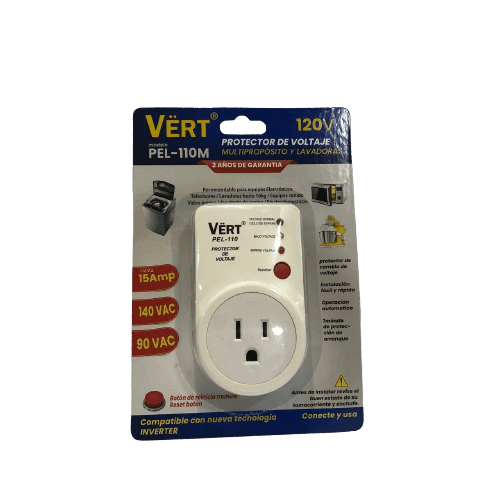 PROTECTOR DE VOLTAJE 120V VERT